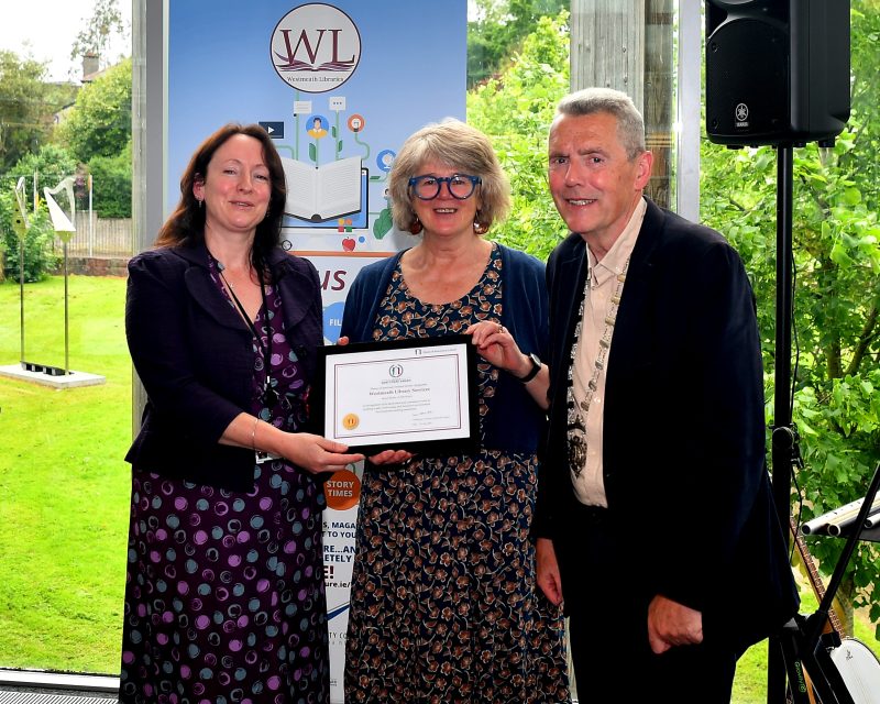 Westmeath Library Services Awarded as Library of Sanctuary