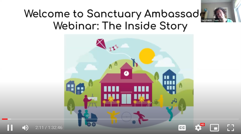 Sanctuary Ambassadors Webinar: The Inside Story